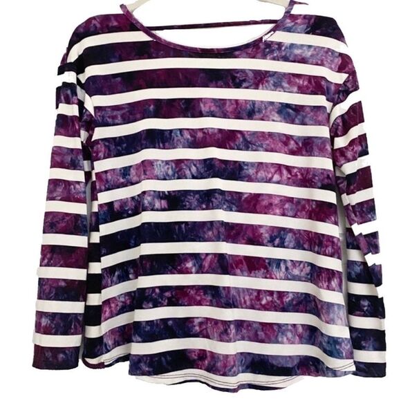 Truly Me (Nordstrom) girls purple top - Picture 3 of 6